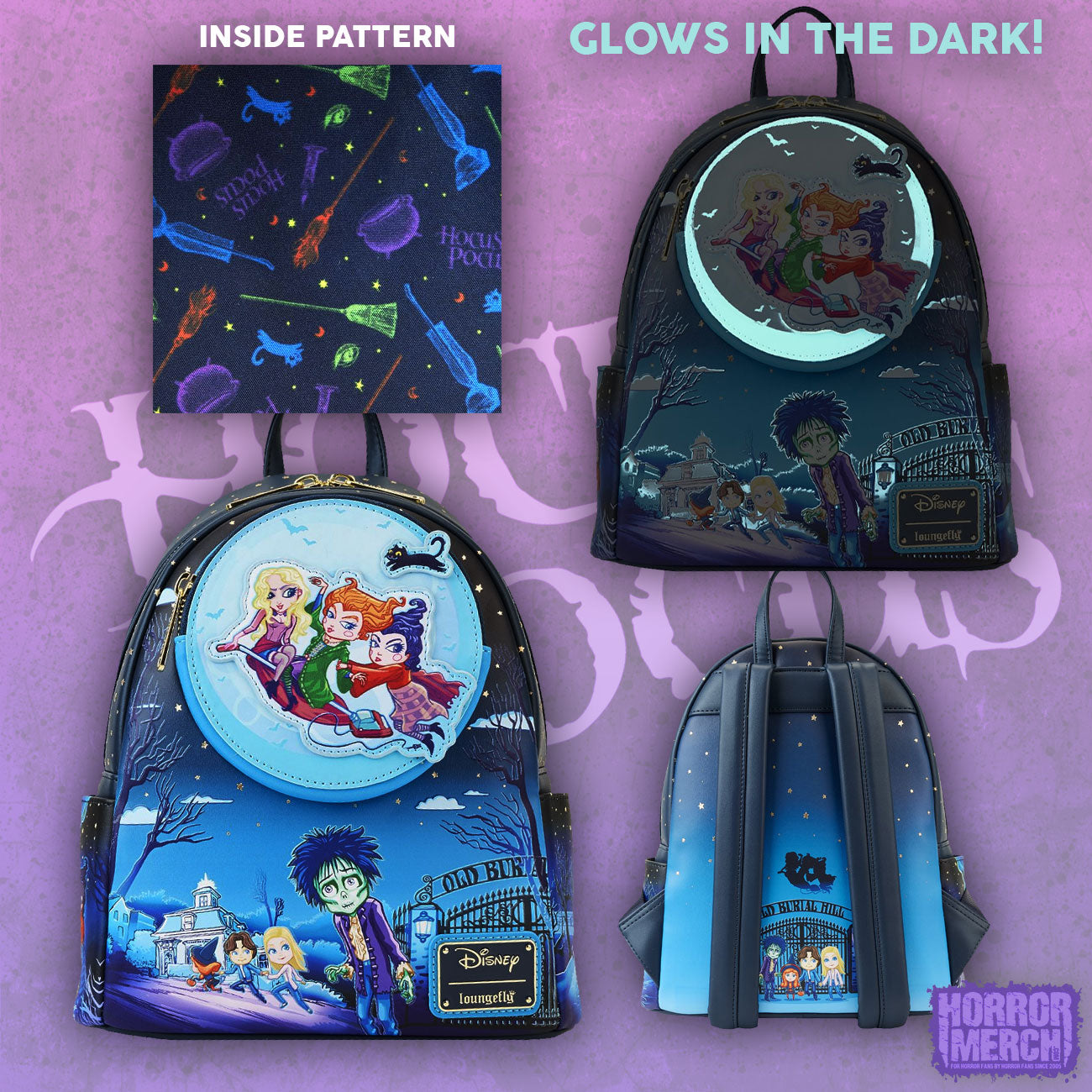 Hocus Pocus - Moon Mini-Backpack [Accessories]