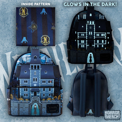 Wednesday - Nevermore Academy Mini-Backpack [Accessories]