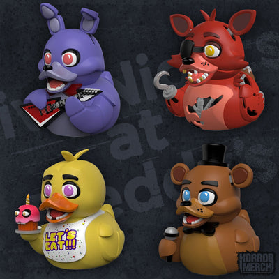 Five Nights At Freddys - Vinyl Ducks + Mini Ducks (IMPORTED FIGURE)