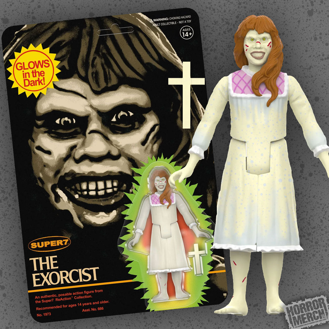 Exorcist - Regan (GLOW) Vintage 3.75 Inch [Figure]