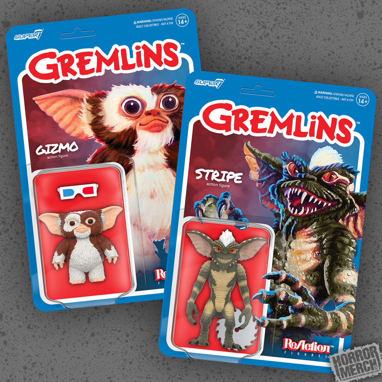 Gremlins - Gizmo + Spike Vintage 3.75 Inch [Figure]