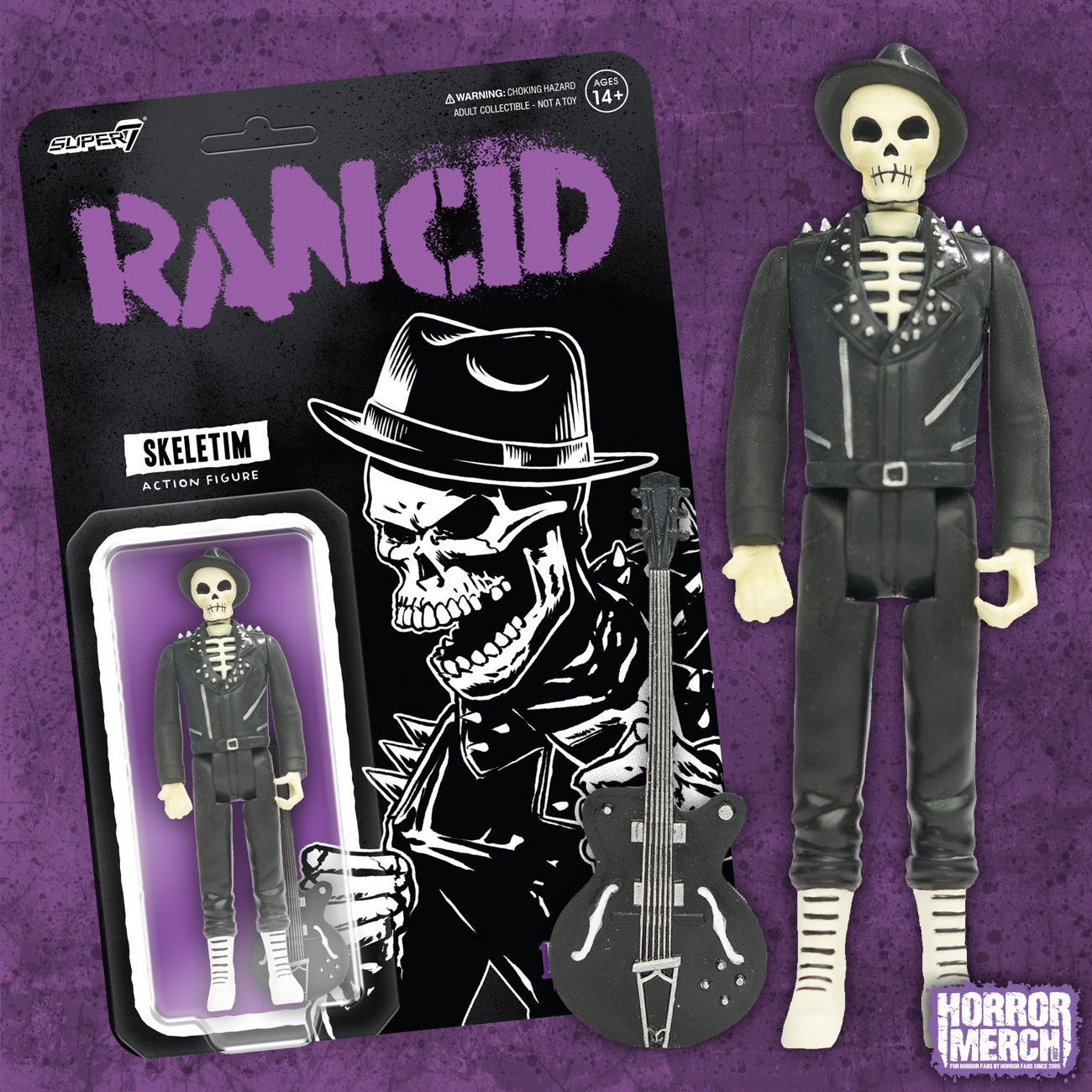 Rancid - Skeletim Retro 3.75 Inch [Figure]