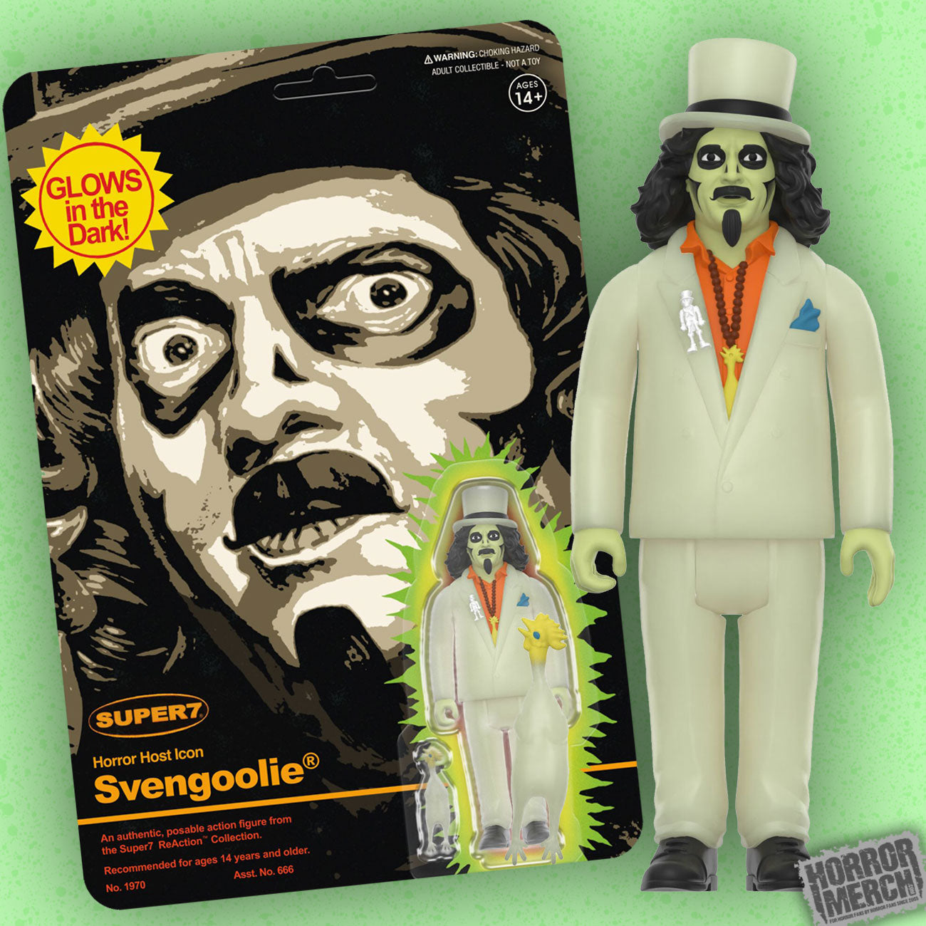 Svengoolie (Glow In The Dark) Retro 3.75 Inch [Figure]