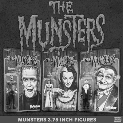 Munsters - BW 3-Pack Vintage 3.75 Inch [Figure]