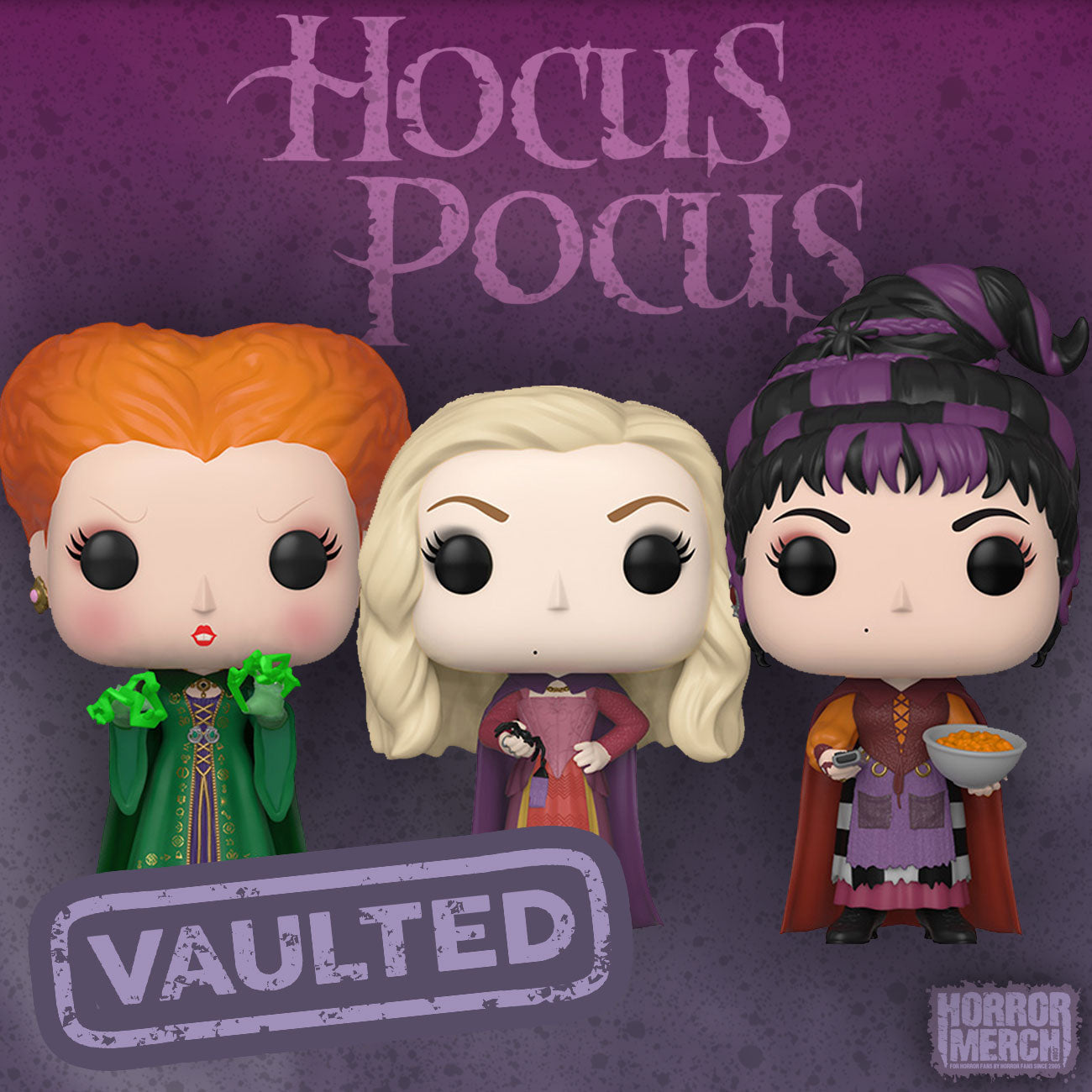 Hocus Pocus - Sanderson Sisters (3 Figure Set) [DAMAGED BOX]