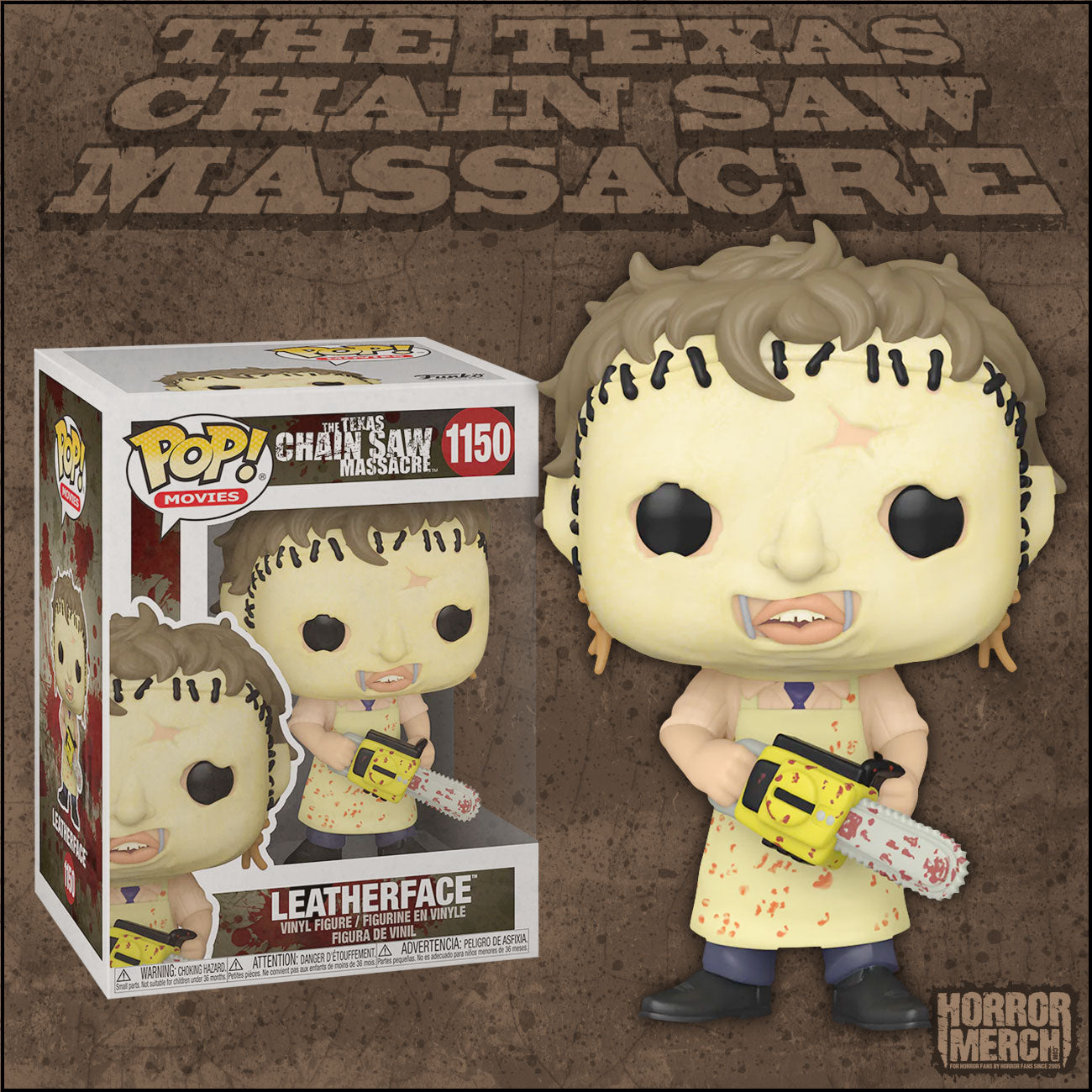 Texas Chainsaw Massacre - Leatherface POP [DAMAGED BOX]