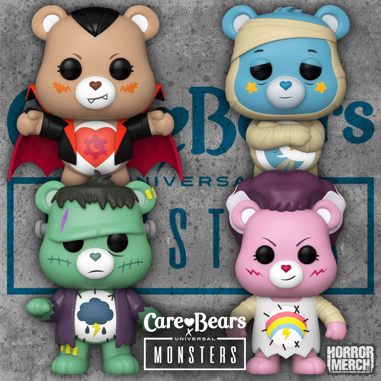 Care Bears X Universal Monsters POP Set [Figure]