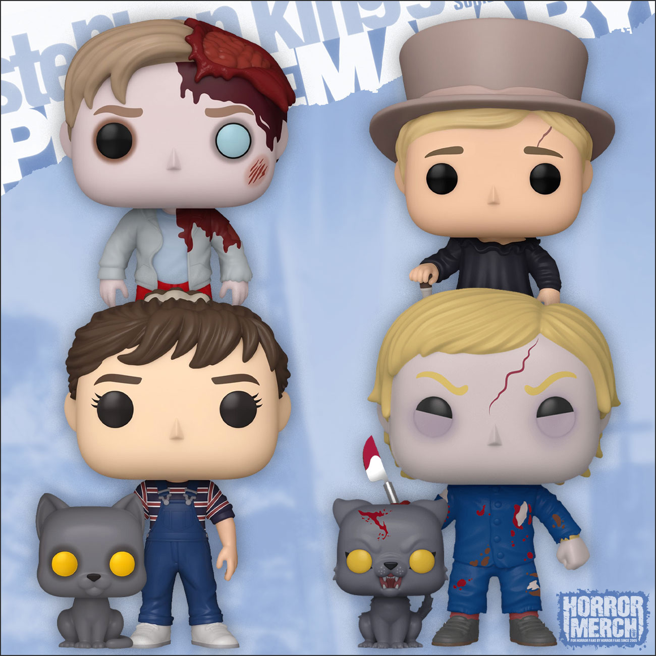 Pet Sematary POPs VAULTED [DAMAGED BOX]