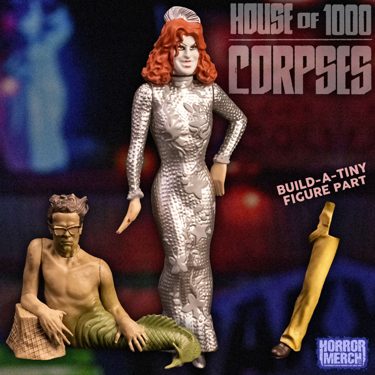 House Of 1000 Corpses - Build-A-Tiny Figures [Damaged Box Item]