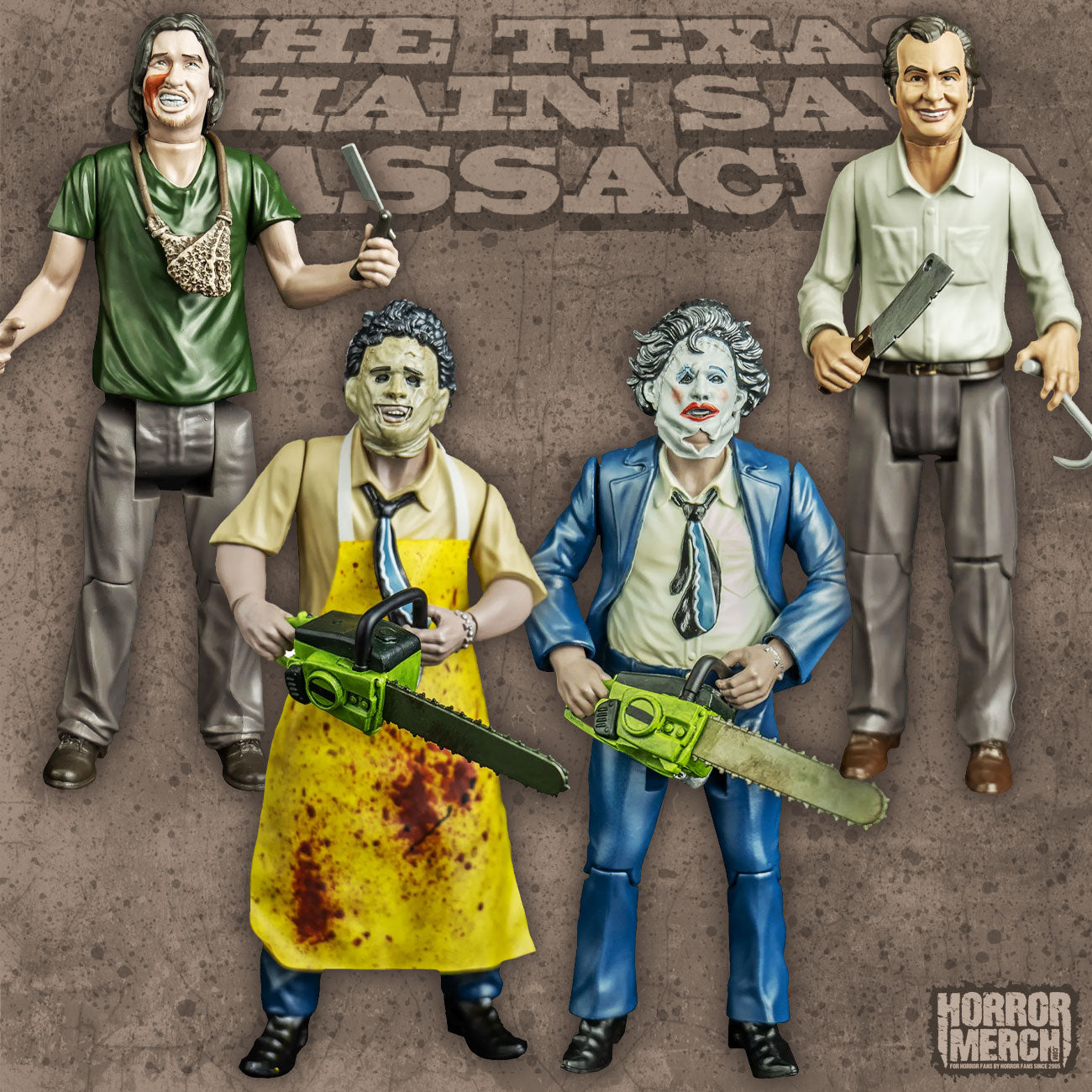 Texas Chainsaw Massacre (1974) - Figure Set