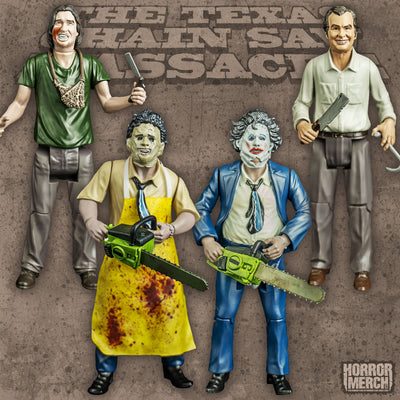 Texas Chainsaw Massacre (1974) - Figure Set [Damaged Box Item]