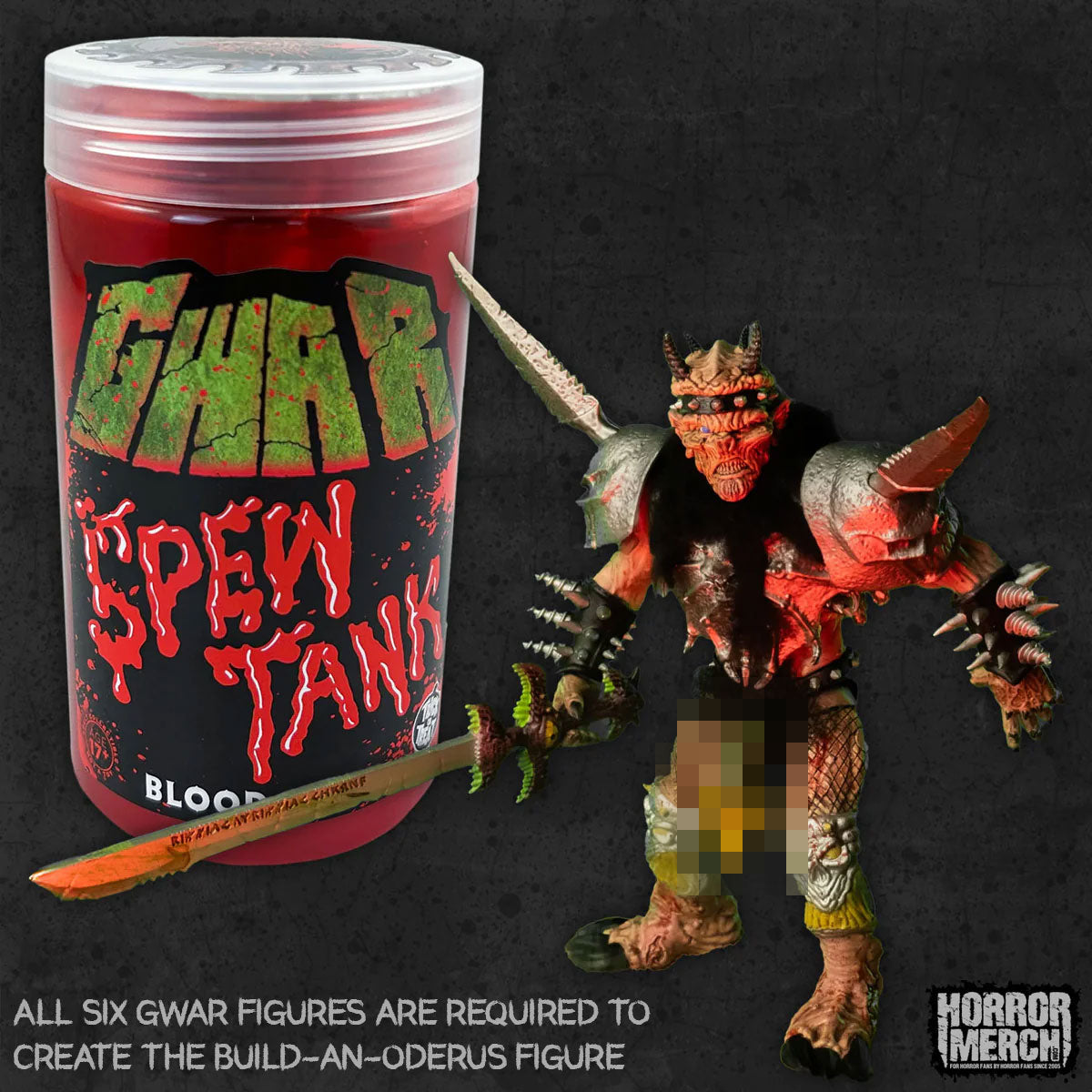 GWAR - Build-A-Oderus Figure Set [Figure]