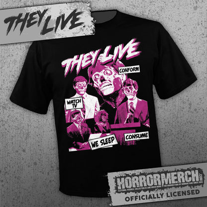 They Live - Conform Collage [Mens Shirt]