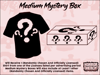 '- Mystery Boxes/Mystery Shirts!