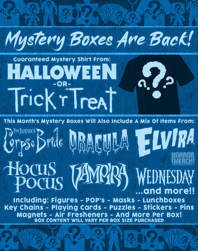 '- Mystery Boxes/Mystery Shirts!