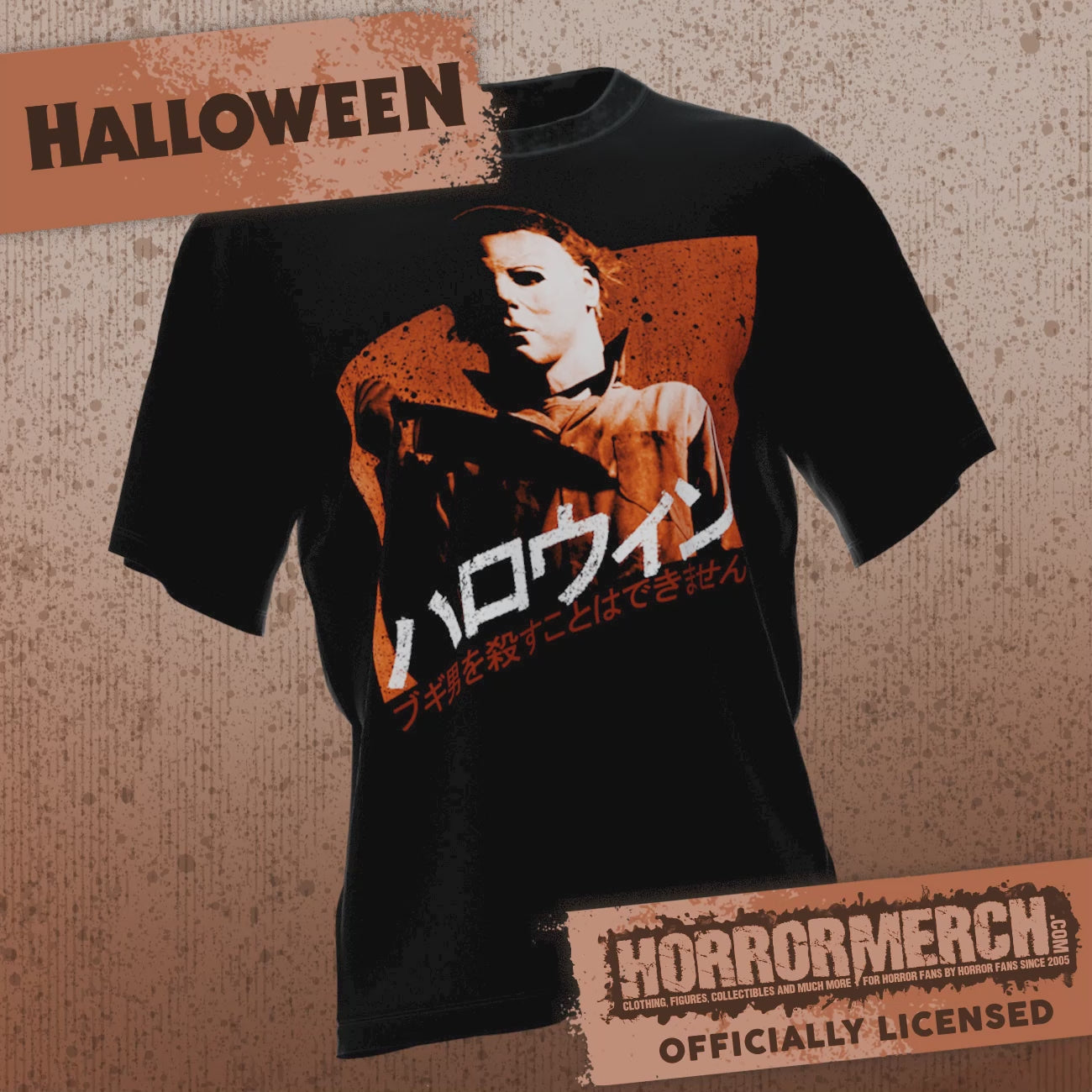 Load video: &#39;- [Exclusive] Halloween - Cant Kill The Boogeyman (Japanese) [Mens Shirt]