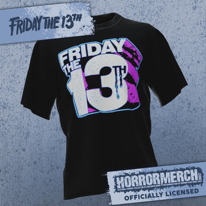 Friday The 13th - 13th Neon Logo (Multiple Colors) [Mens Shirt]