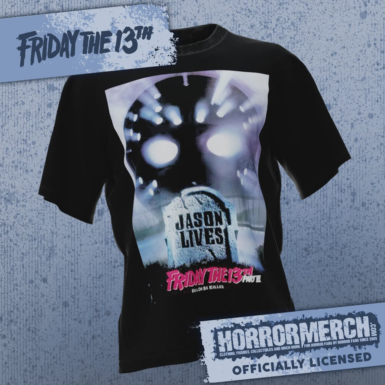 Friday The 13th - Jason Lives (Poster) [Mens Shirt]