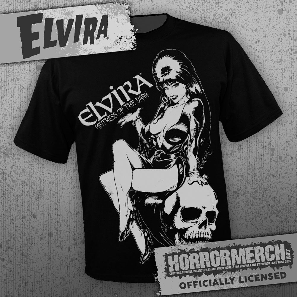 Elvira - Pin-up (All Over Front Print) [Mens Shirt]
