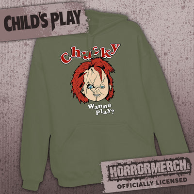 Childs Play - Chucky (Olive) [Hooded Sweatshirt]