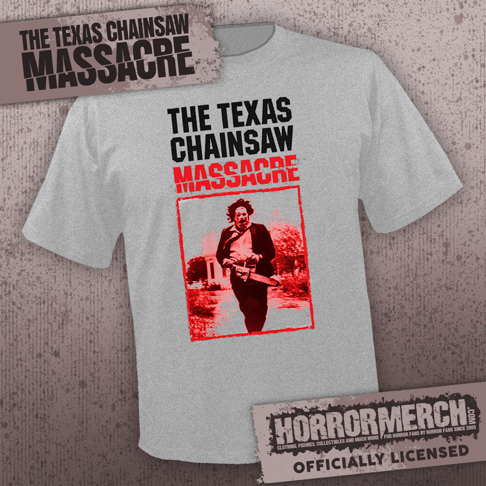 Texas Chainsaw Masscare - Running (Gray) [Mens Shirt]