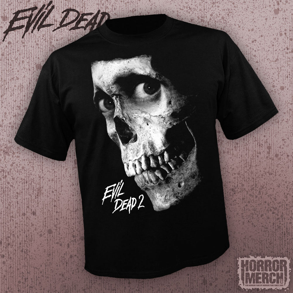 Evil Dead - Classic Skull (BW) [Mens Shirt]