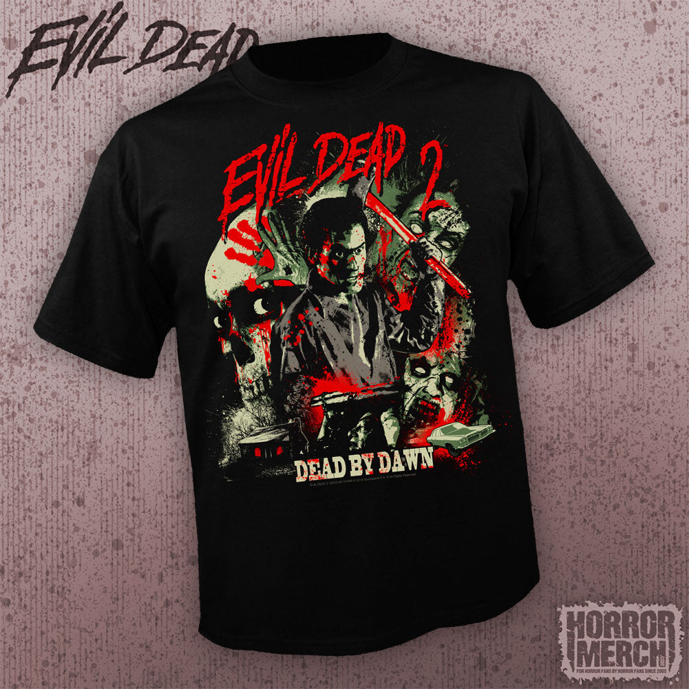 Evil Dead - Bright Splatter Art [Mens Shirt]