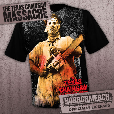 Texas Chainsaw Massacre - Leatherface (Full Front Print) [Mens Shirt]