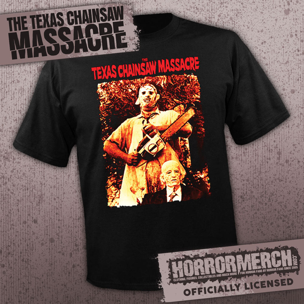 Texas Chainsaw Massacre - Leatherface And Grandpa [Mens Shirt]