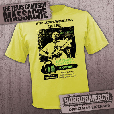 Texas Chainsaw Massacre - Cuts Like A Sawyer [Mens Shirt]