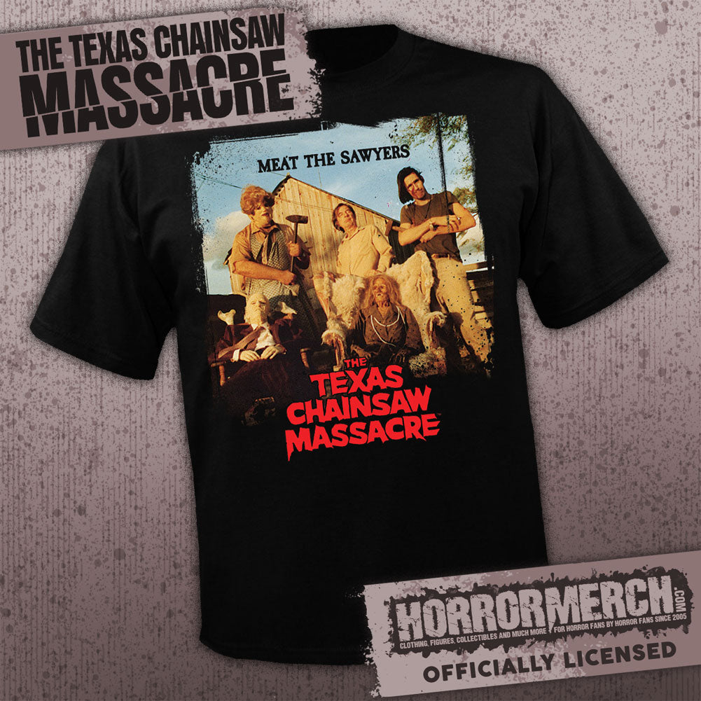 Texas Chainsaw Massacre - Meat The Sawyers [Mens Shirt]