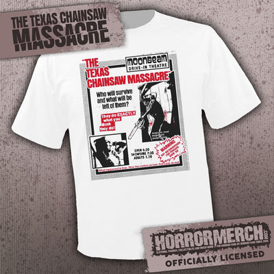 Texas Chainsaw Massacre - Drive-In (White) [Mens Shirt]