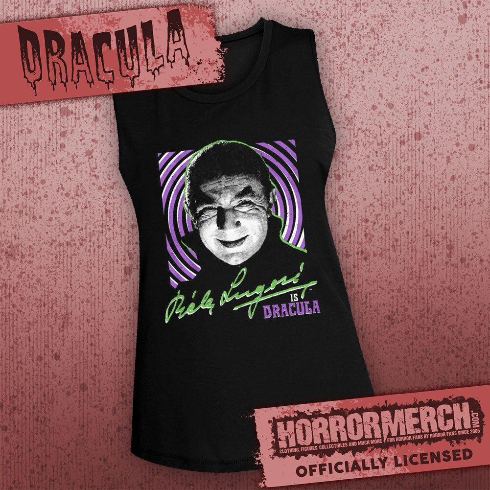 Dracula - Close-Up (Bela Lugosi) [Womens High Neck Tanktop]