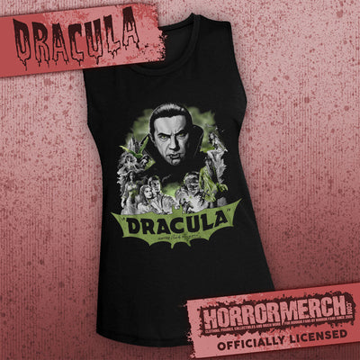 Dracula - Collage (Bela Lugosi) [Womens High Neck Tanktop]