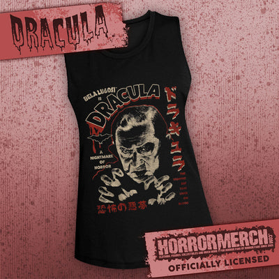 Dracula - Lives On Blood (Bela Lugosi) [Womens High Neck Tanktop]