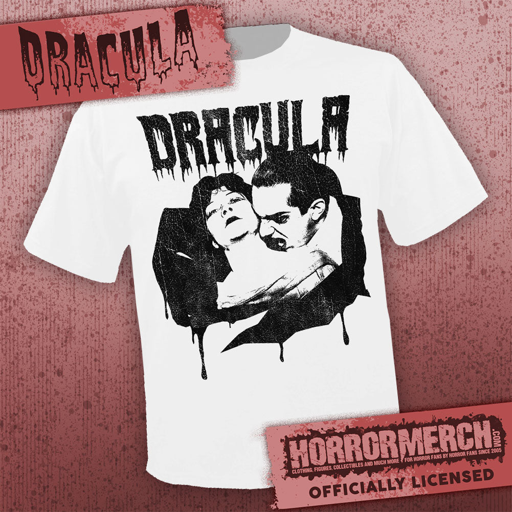 Dracula - Bite (White) [Mens Shirt]
