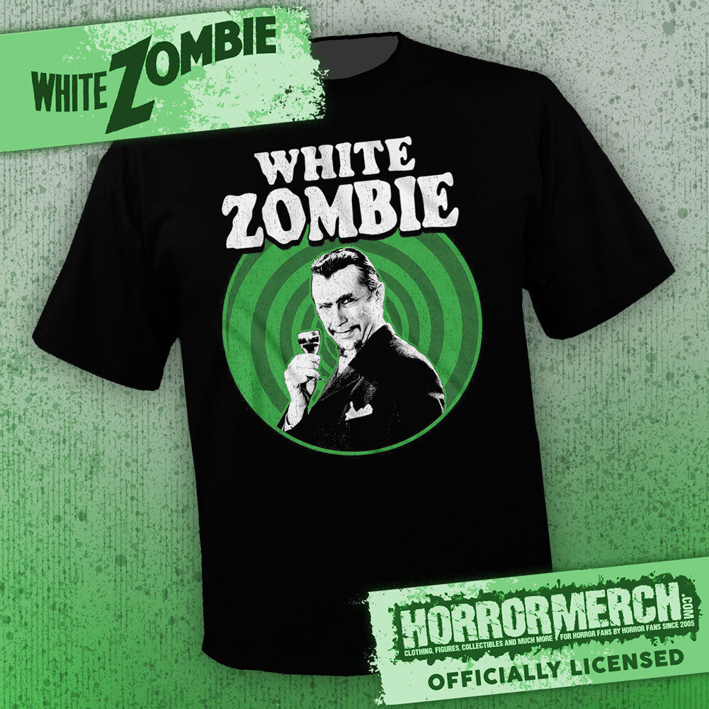 White Zombie - Green Swirl [Mens Shirt]
