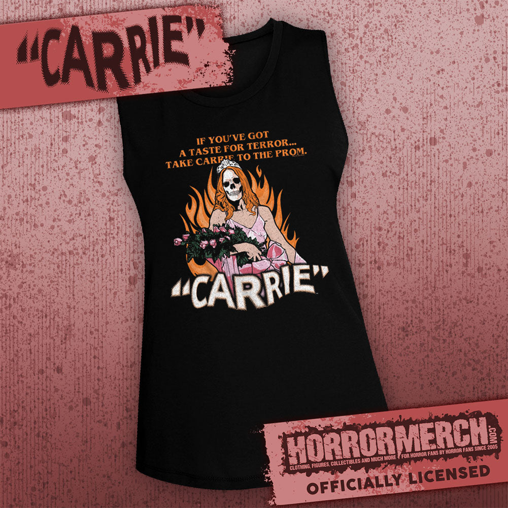Carrie - Skeleton [Womens High Neck Tanktop]