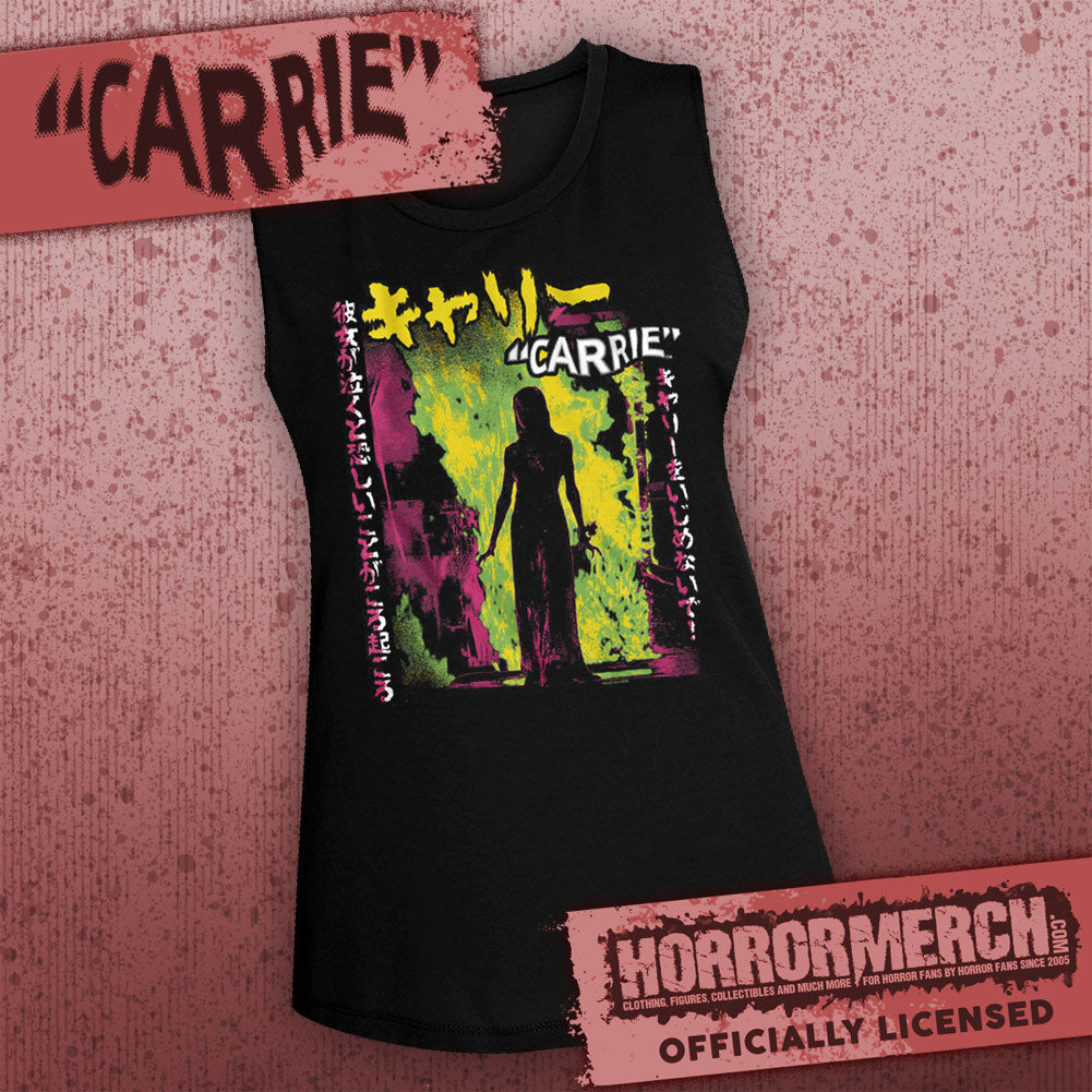 Carrie - Neon (Japanese) [Womens High Neck Tanktop]