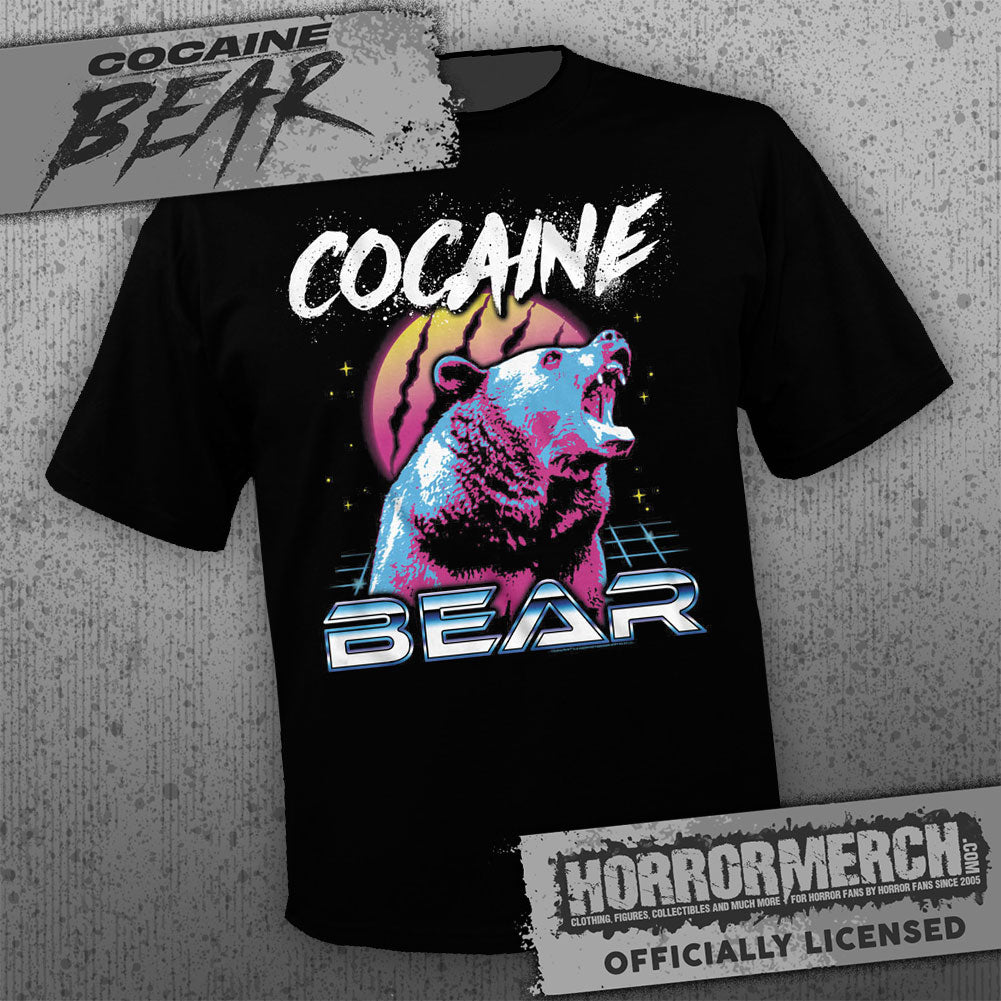 Cocaine Bear - Neon Bear [Mens Shirt]