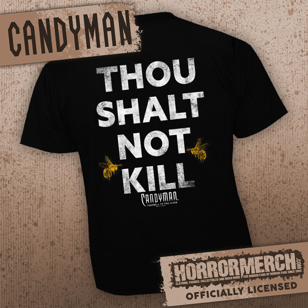 Candyman - Thou Shall Not Kill (Front And Back Print) [Mens Shirt]