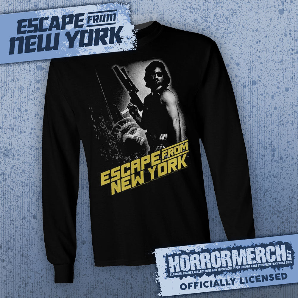 Escape From New York - Poster (BW) [Longsleeve]