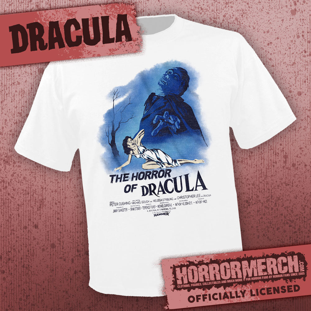 Dracula - Horror Of Dracula (White) [Mens Shirt]