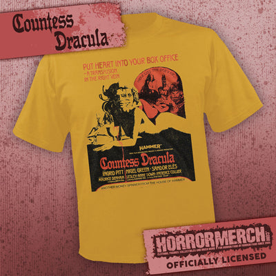 Countess Dracula - Poster (Gold) [Mens Shirt]