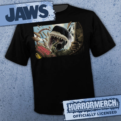 Jaws - Jumping Aboard [Mens Shirt]