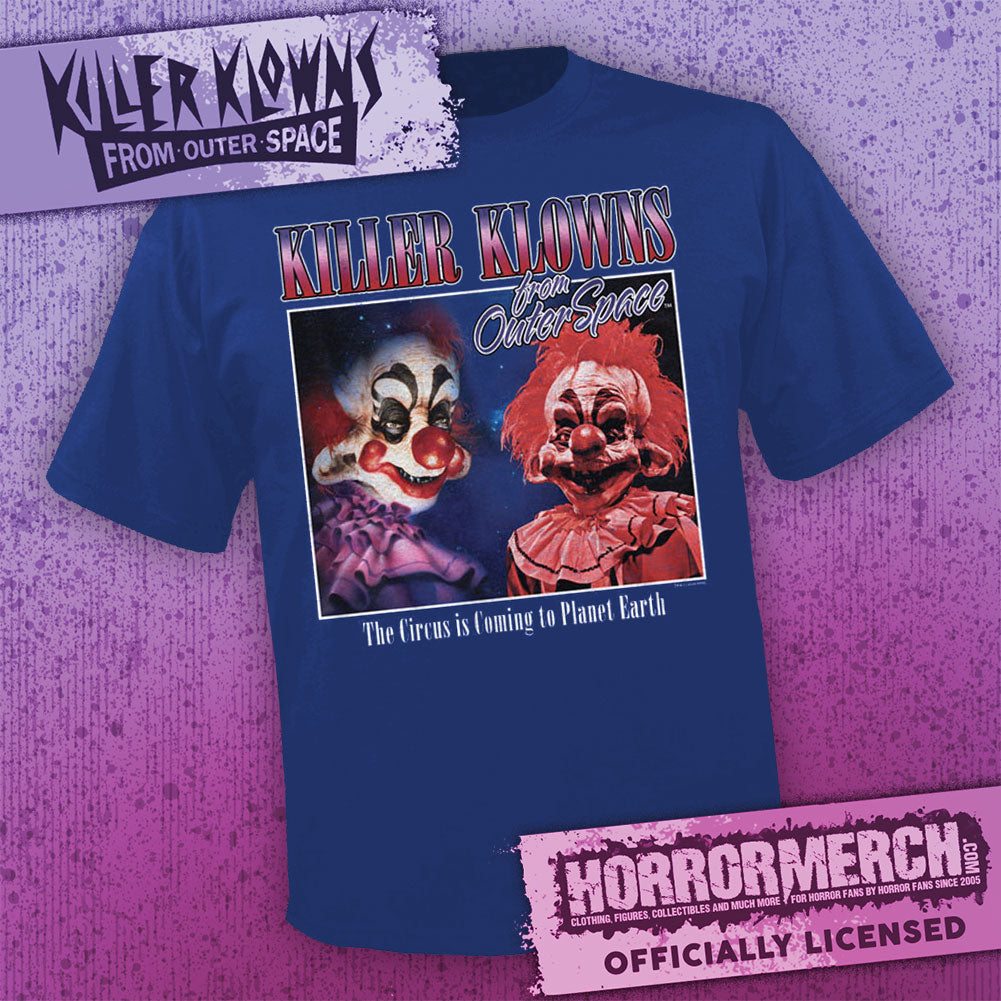 KIller Klowns From Outer Space - Circus Is Coming (Navy) [Mens Shirt]