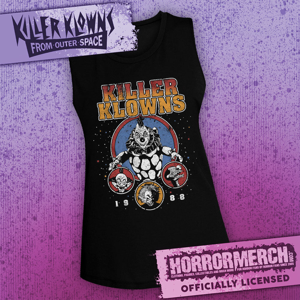 KIller Klowns From Outer Space - Space Poster [Womens High Neck Tanktop]