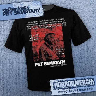 Pet Sematary - Place Where The Dead Speak [Mens Shirt]