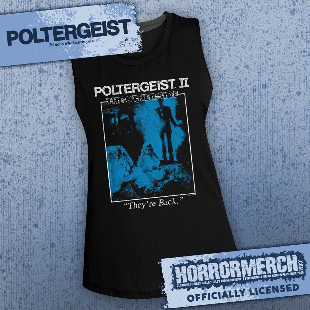 Poltergeist - Theyre Back (Blue Shadows) [Womens High Neck Tanktop]