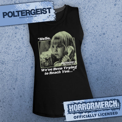 Poltergeist - We Have Been Trying To Reach You [Womens High Neck Tanktop]
